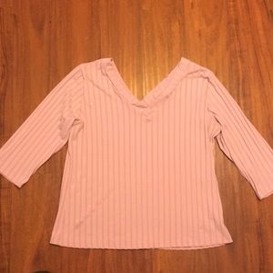 Pink blouse